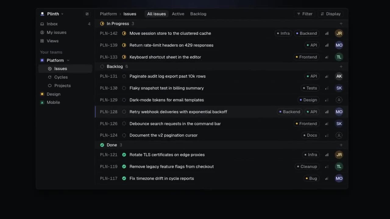 Still from Dark UI Precision Glow
