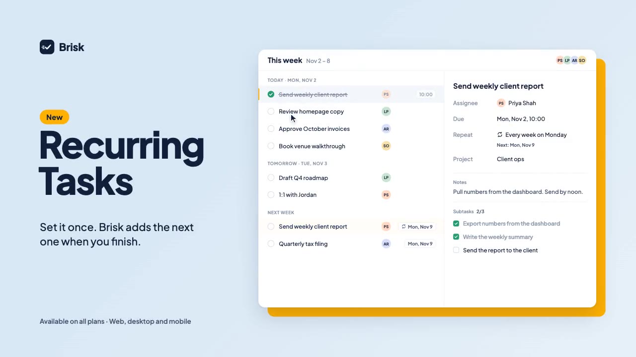 New Feature Announcement Card: saas promo animation made with Claude