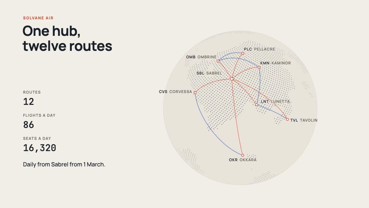 Globe Flight Paths: maps animation made with Claude