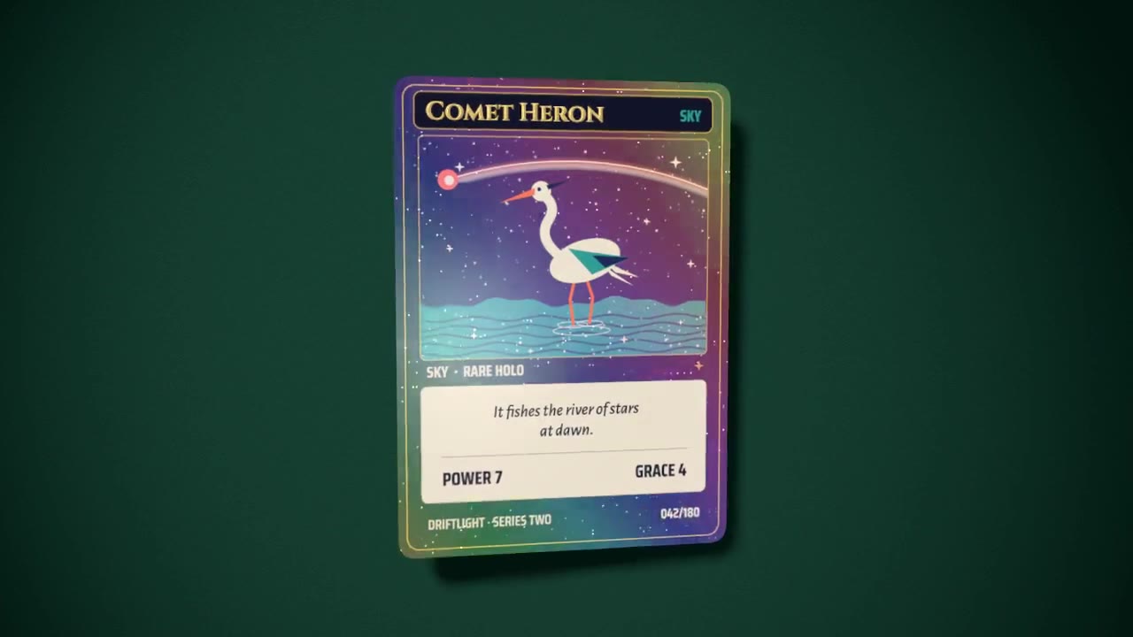 Holographic Foil Card: 3d animation made with Claude