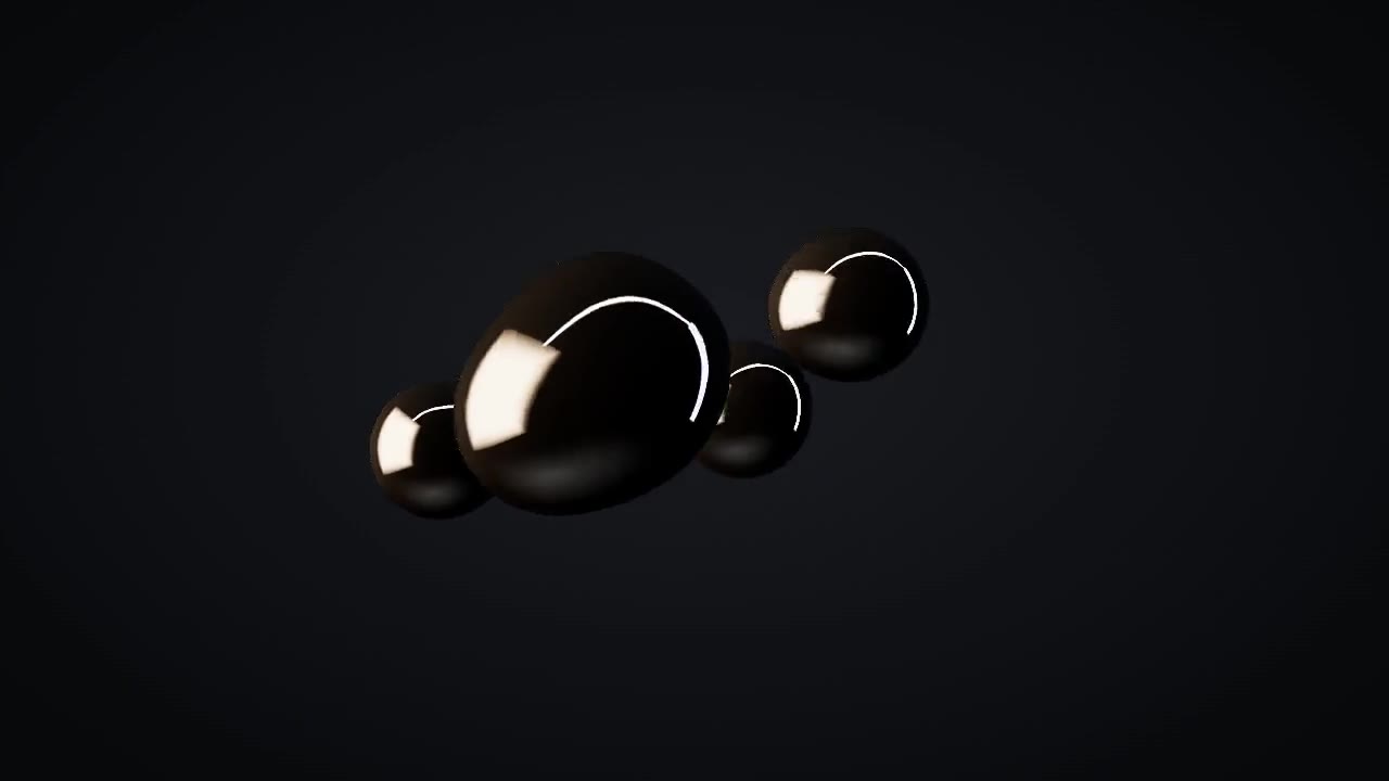 Still from Liquid Chrome Blob