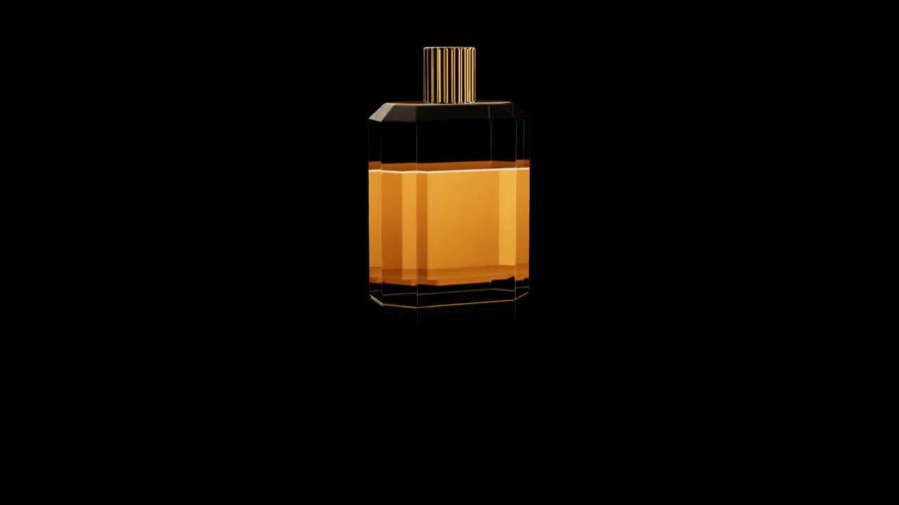 Luxury Perfume Film: 3d animation made with Claude