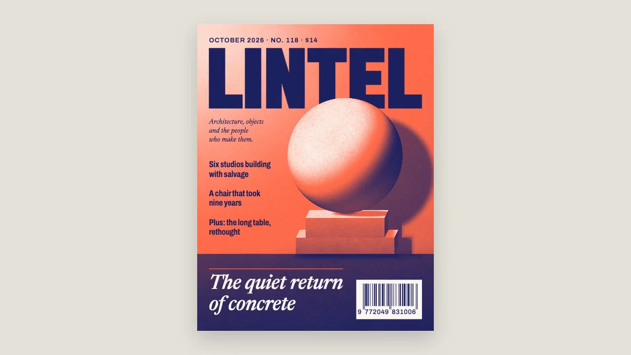 Magazine Cover Build: kinetic type animation made with Claude