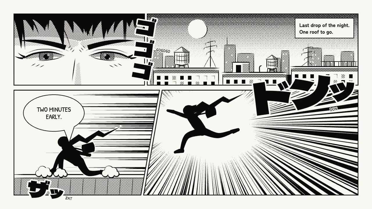 Still from Manga Action Panel