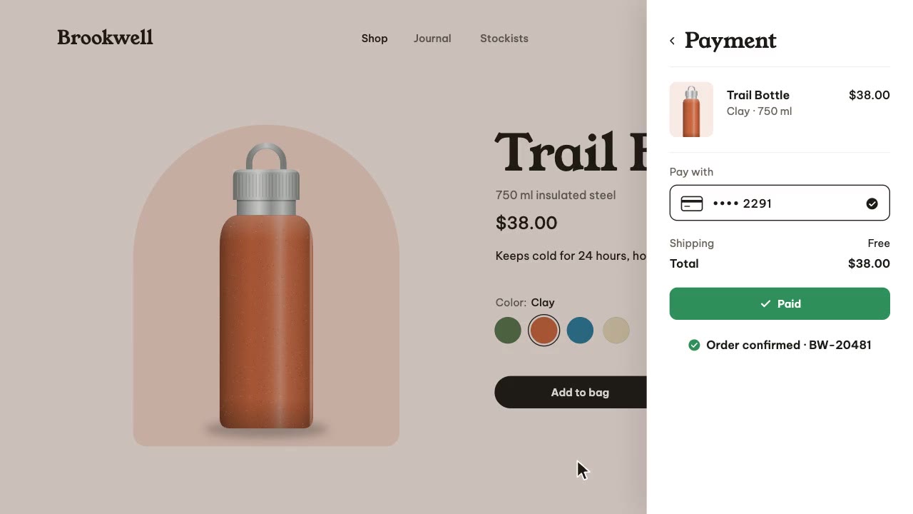 Still from Shop to Checkout
