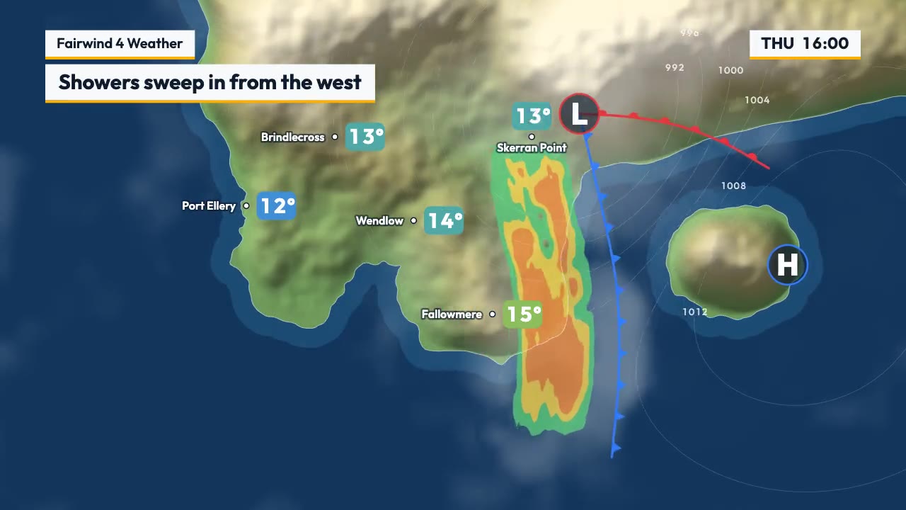 TV Weather Forecast: maps animation made with Claude
